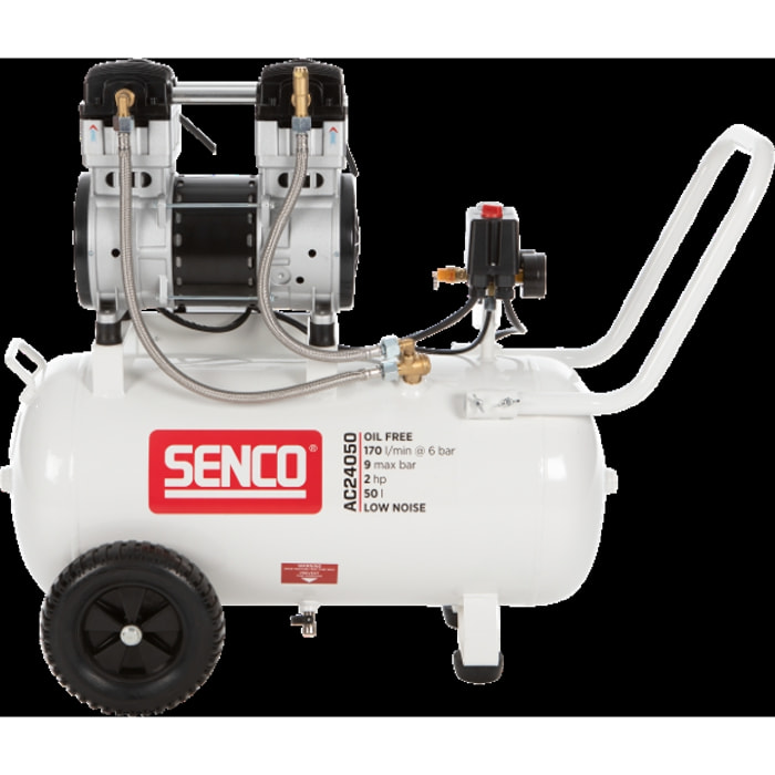 Senco AC24050 Compresseur - Silencieux - SENCO - 1500W - 9 bar - 50L - 240L/m - AFN0033