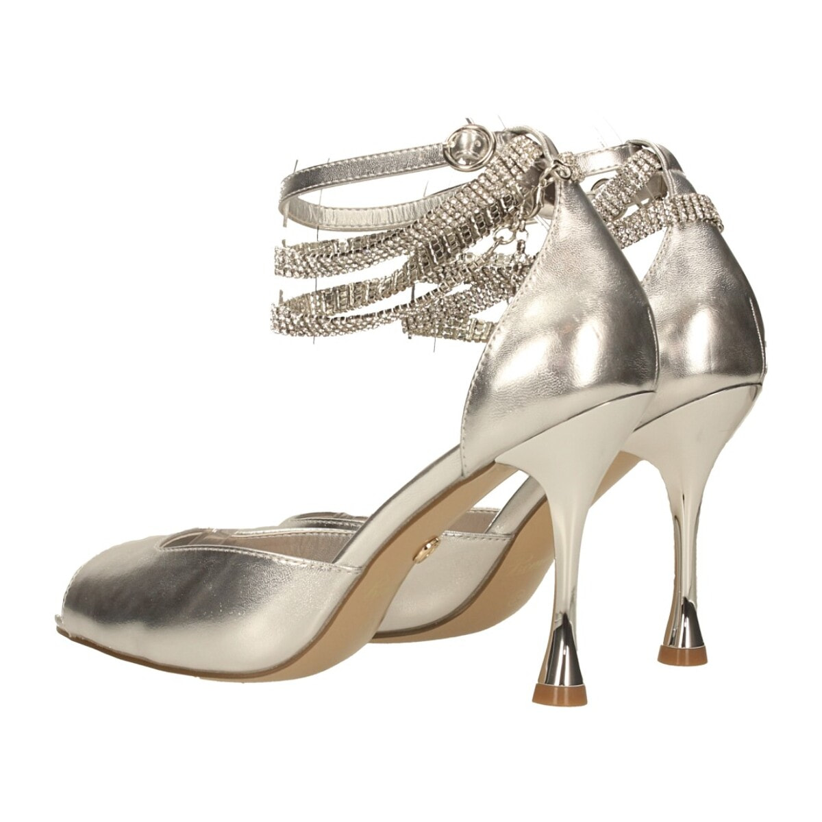 Sandali Donna Tata Italia Argentato