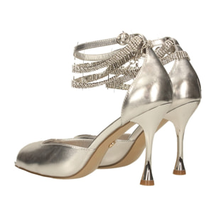 Sandali Donna Tata Italia Argentato