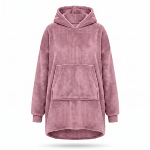 Felpa coperta in poliestere - Rosa