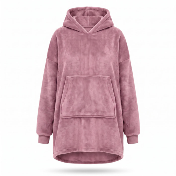 Felpa coperta in poliestere - Rosa