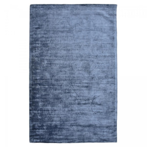 Tapis artisanal doux et soyeux tufté main en viscose