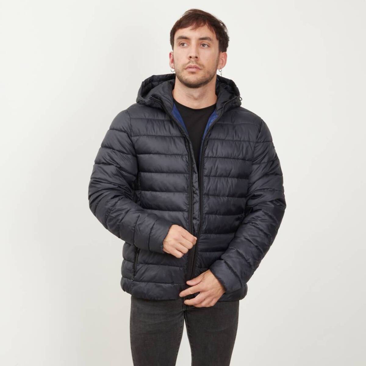 Abrigos Hombre de la marca GEOX  modelo M0428X T2683 M DENNIE HOOD JKT AZUL