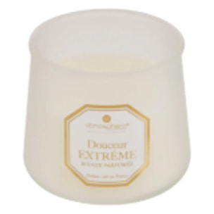 Bougie parfumée Elisa vanille - cardamome - poudre de cacao transparent 200g