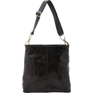 Borsa a spalla da donna - Modello False - 100% pelle - 32.0 x 32.0 x 11.0 cm