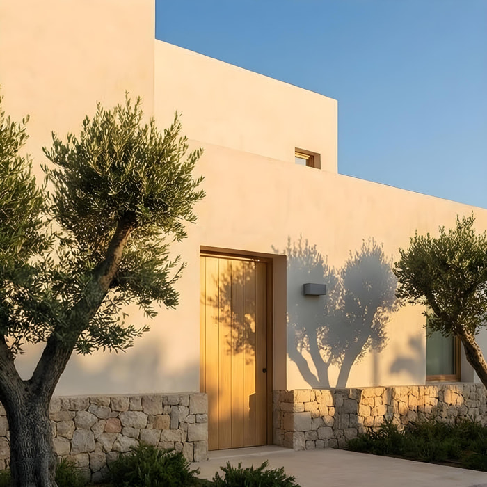 LEDS C4 Aplique IP66 Afrodita LED 300mm Single Emission LED 21.5 Blanco cálido - 3000K ON-OFF Gris 1804lm