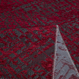 Tapis kilim Piro tissé en relief aspect 3D