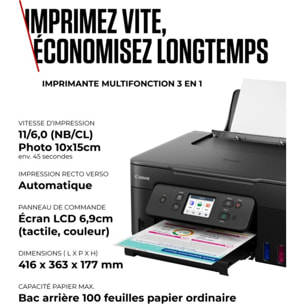 Imprimante jet d'encre CANON MEGATANK G3590