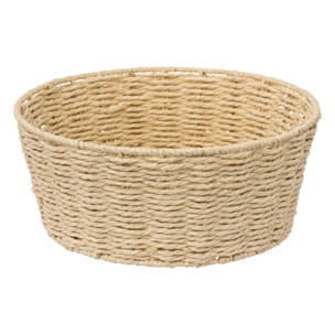 Corbeille tressée ronde 28cm "Kord"