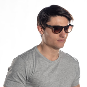 Gafas de sol OCEAN FLORENCIA - Marrón transparente exterior con marrón degradado interior con patillas en negro mate