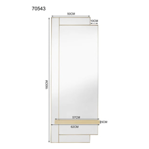 Miroir Gideon 160x60cm Kare Design