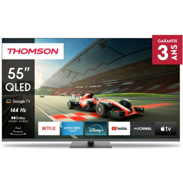 TV LED THOMSON 55QG7C04 2025
