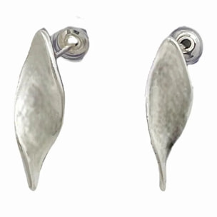 Conjunto de pulsera en forma de estrella y pendientes de hélice chapados en plata de ley.