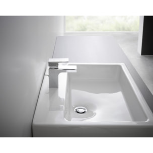 Vernis Shape Mitigeur de lavabo 70 avec tirette et vidage métallique chromé