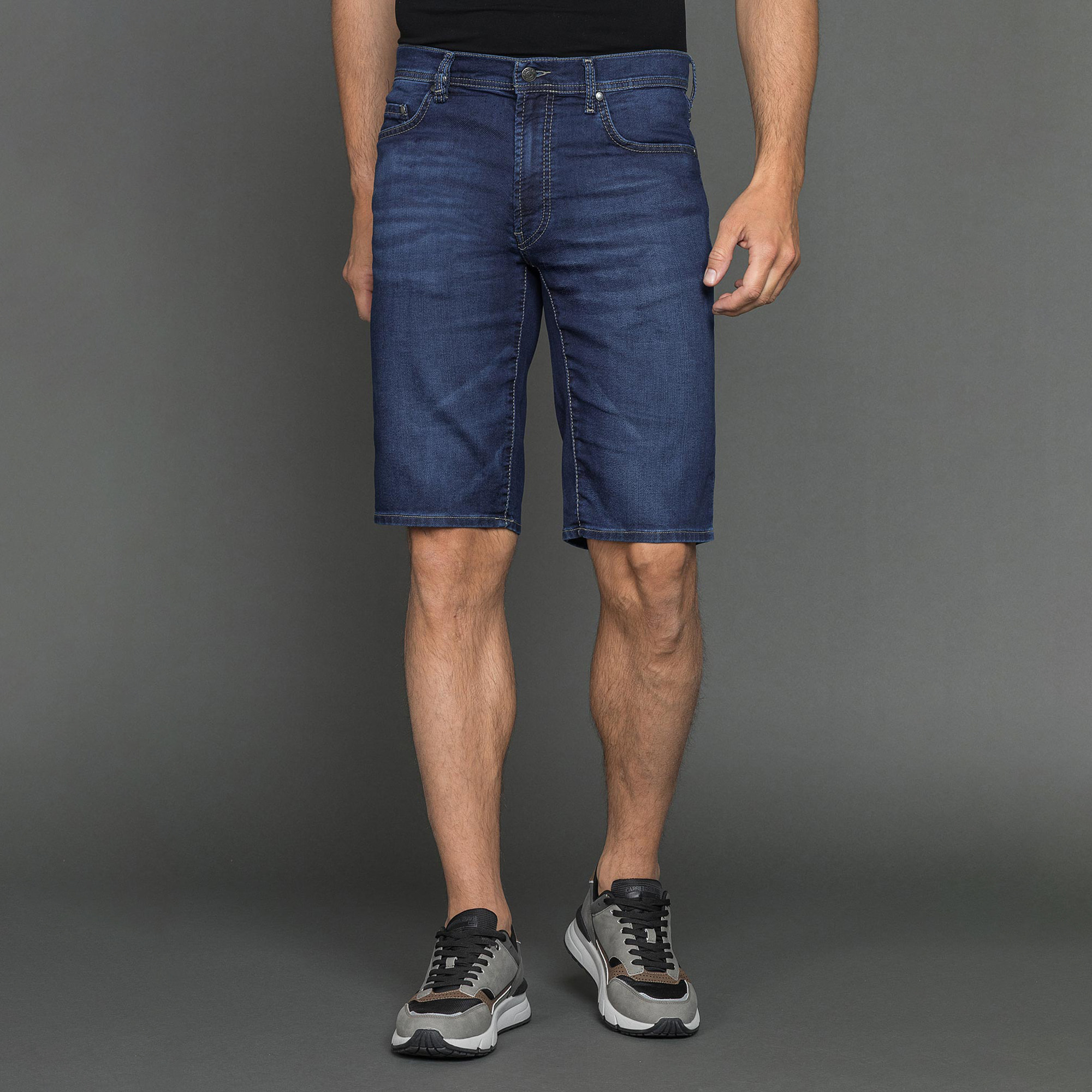 BERMUDA 5 TASCHE IN DENIM MODELLO PASSPORT