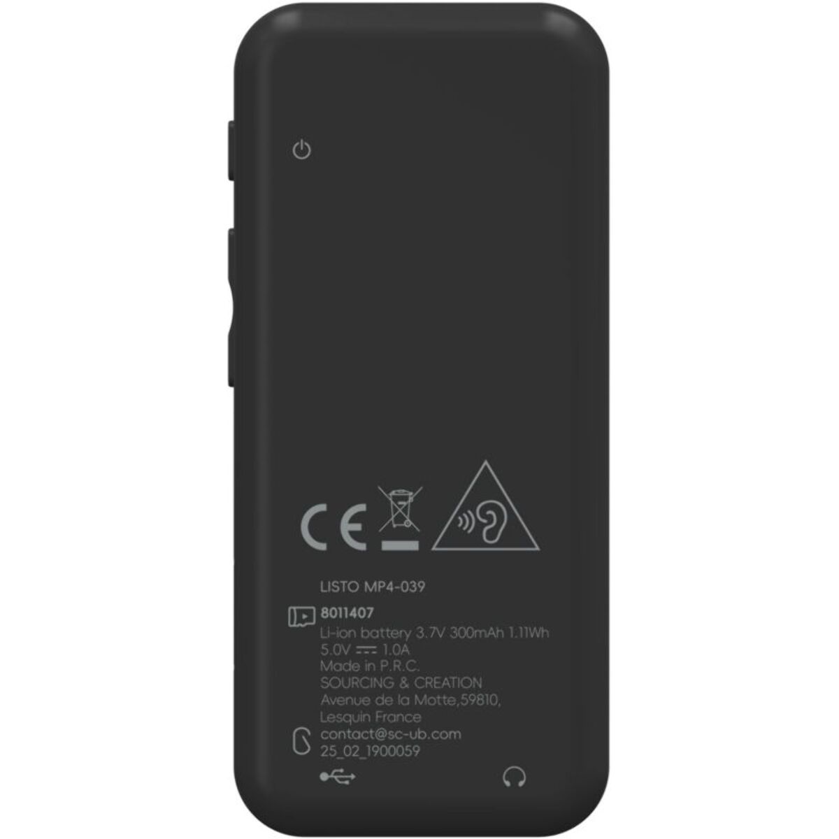 Lecteur MP4 LISTO MP4-039