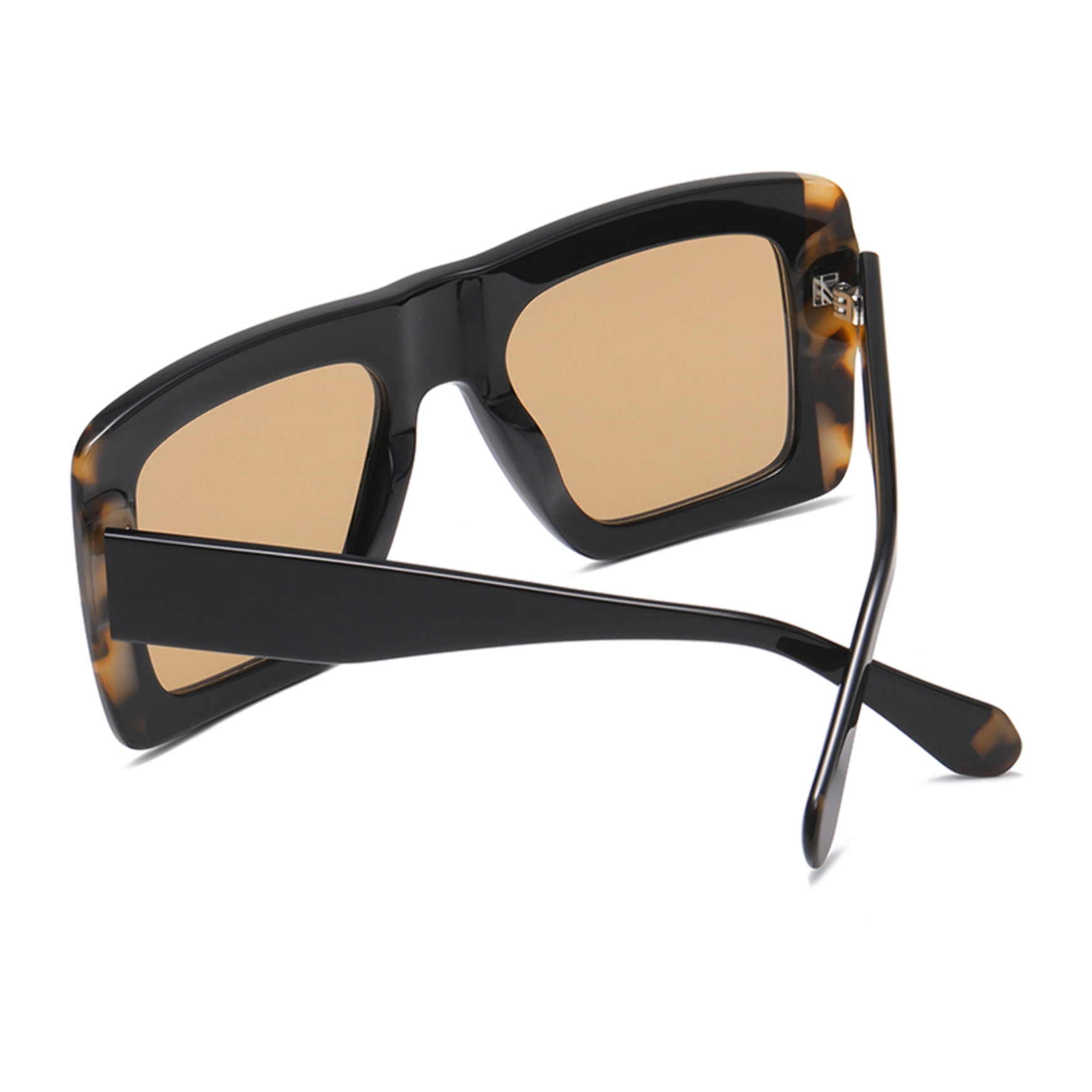 Gafas de sol OCEAN CORNICHE - Negro brillante y marrón demi / Marrón