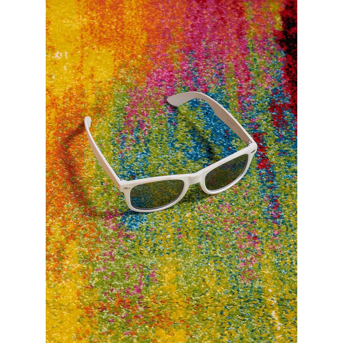 Tapis salon et chambre tissé motif géométrique SEMI