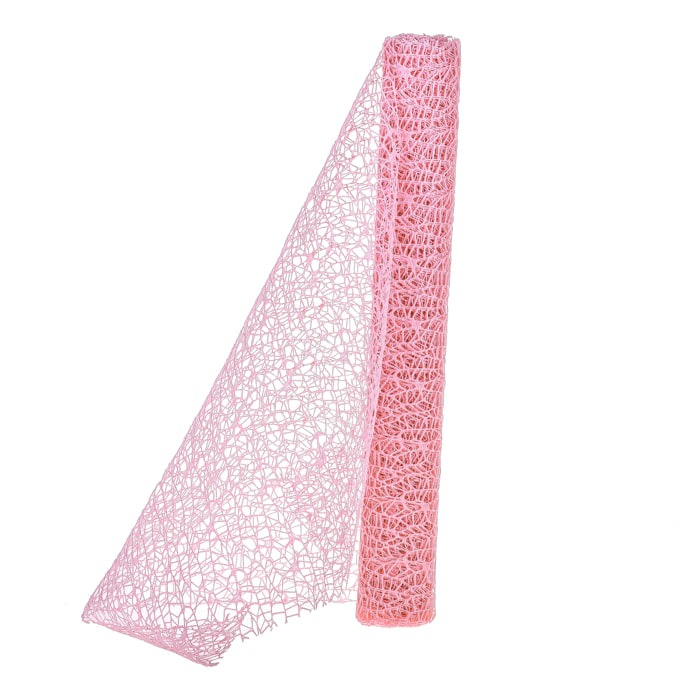 Ragnatela 50 Cm 5 Mt - Pezzi 6 - 500X50X0,1cm - Colore: Rosa - Bianchi Dino - Decorazioni Varie