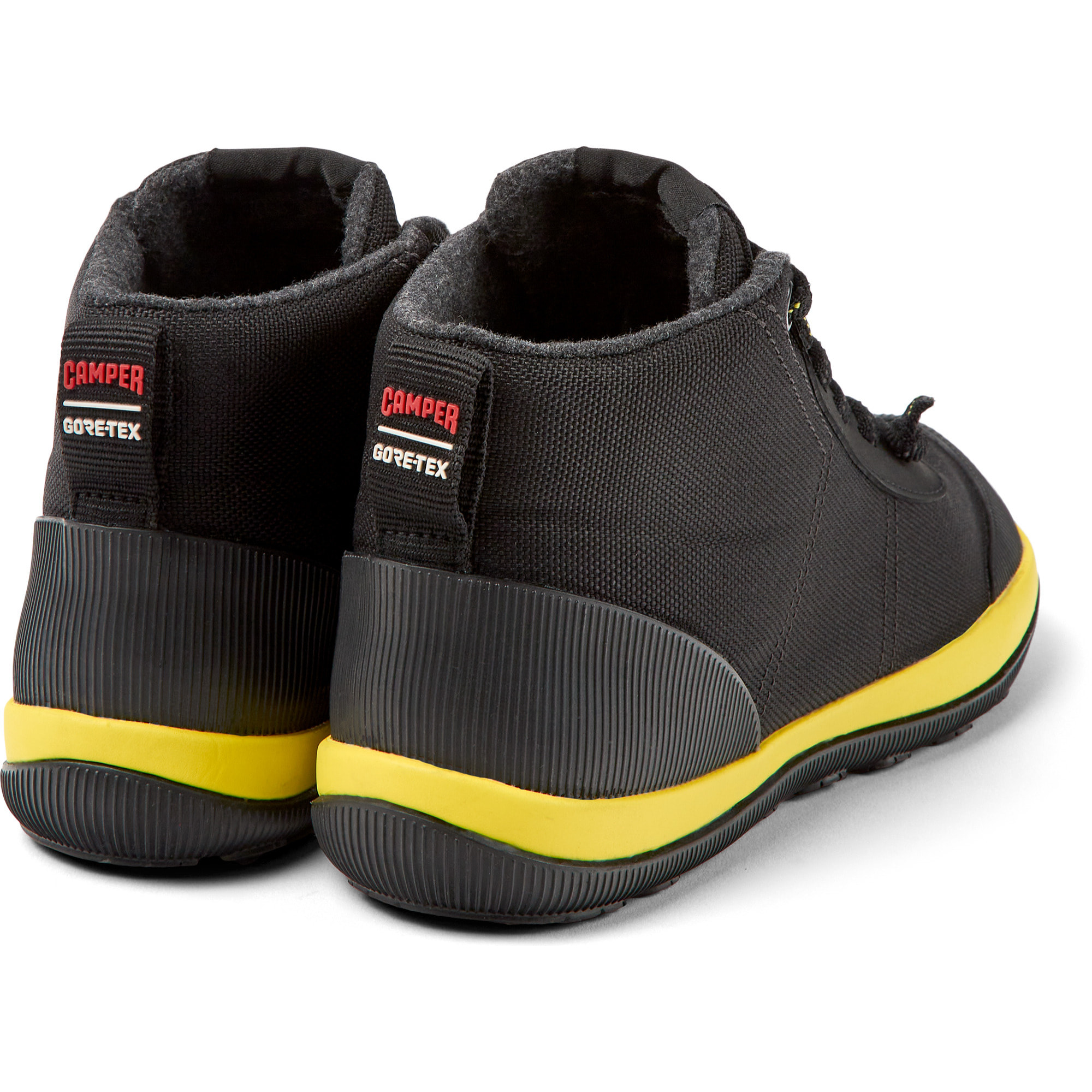 Botines - CAMPER Peu Pista GM - Negro - Textil técnico (poliéster reciclado)