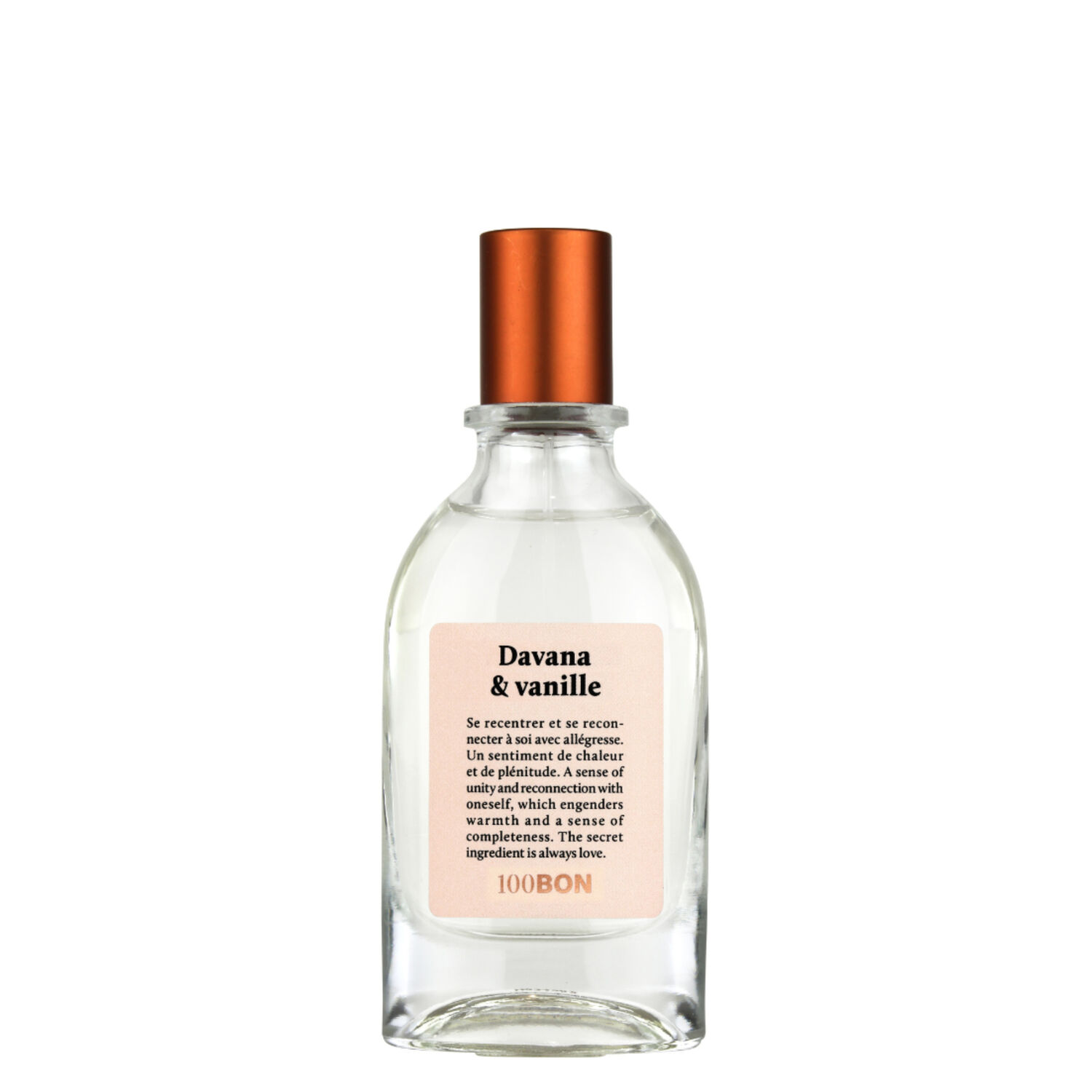 Davana et Vanille - Eau de Cologne 50 ml