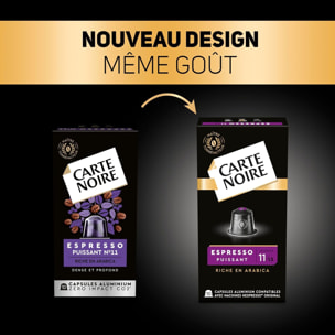 Carte Noire Espresso Puissant n°11 55g