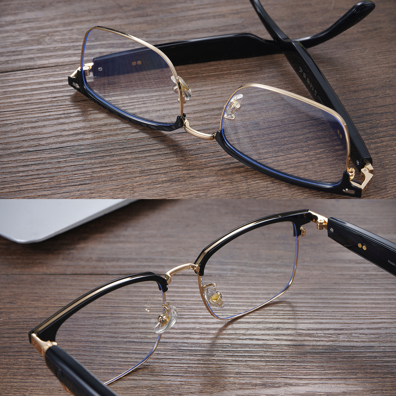 Occhiali intelligenti GS13, chiamata bluetooth, assistente vocale, controllo remoto della fotocamera.