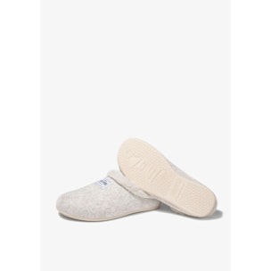 Zapatillas de Casa Mercredy Slipper Fur Beige D.Franklin