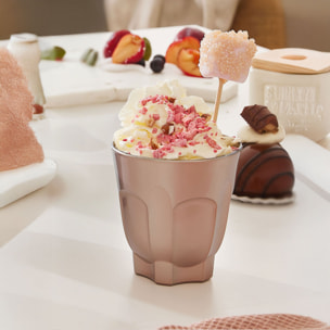 6 tasses 24 cl dorées - Flash Colors - Luminarc