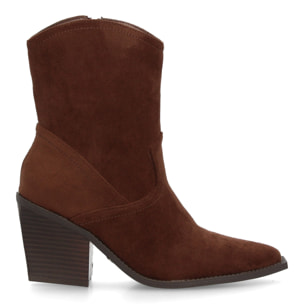 Botín cowboy mujer con tacon