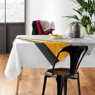 Nappe rectangulaire unie Essentiel - Rouge