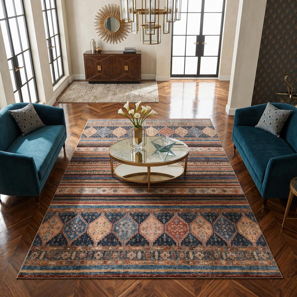 Tapis kilim traditionnel, style authentique, KAVA