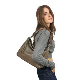 Bolso de Hombro Cheval Firenze Giuditta Gris Pardo