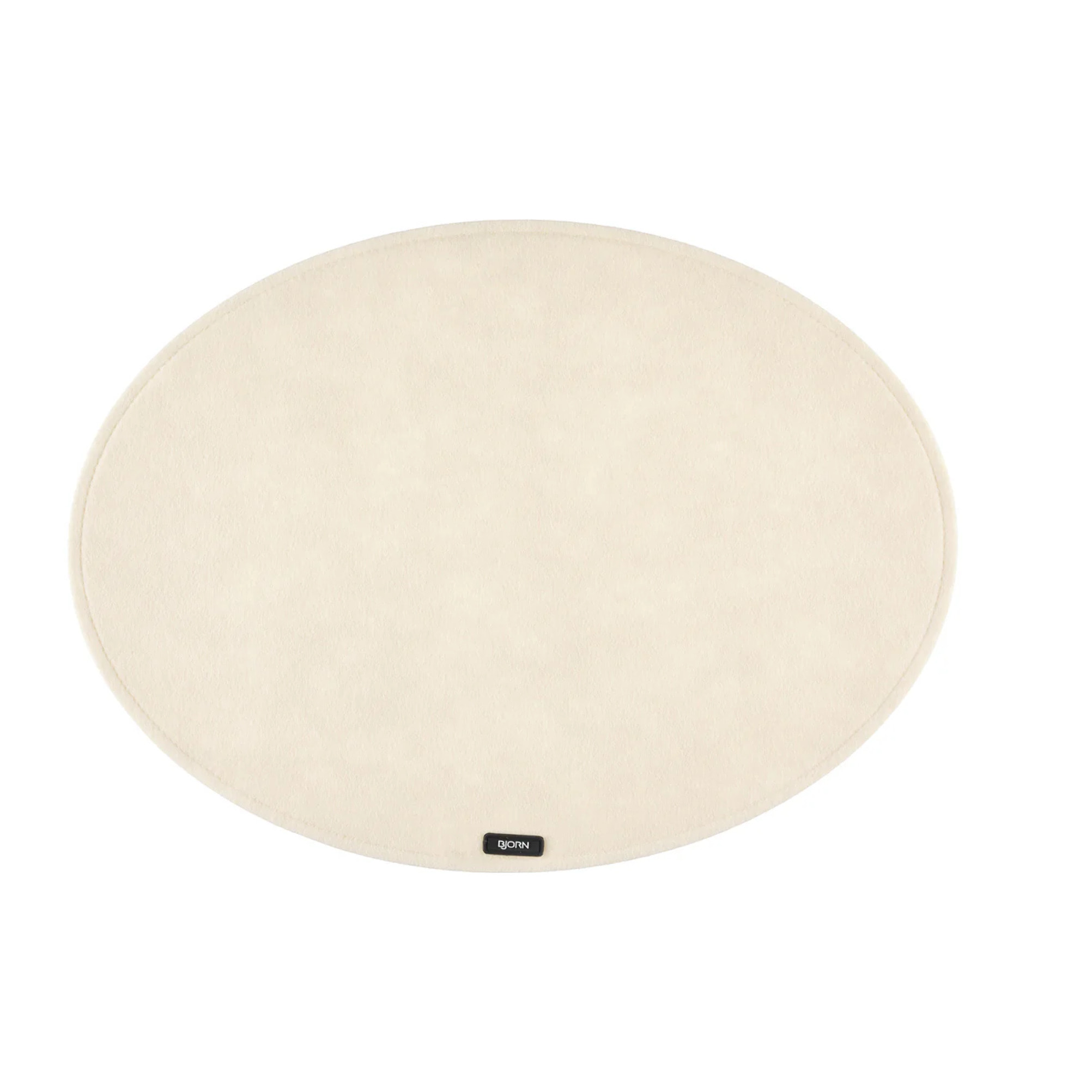 Set de table ovale - 6 pièces - Feutre recyclé beige