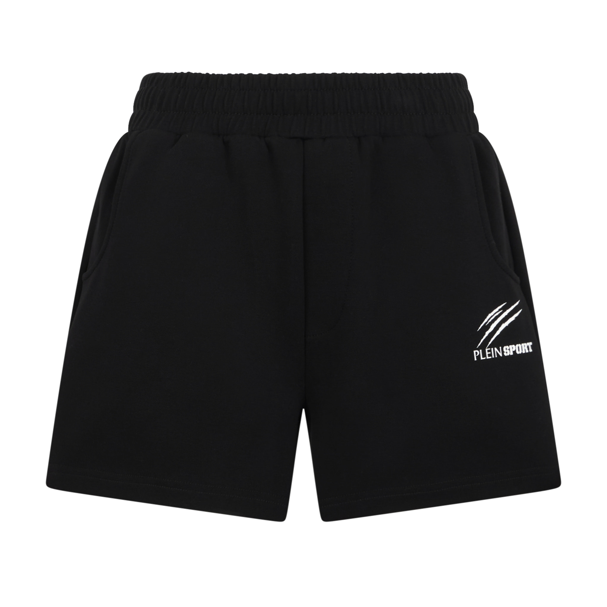PLEIN SPORT Loose Fit Shorts Icon Scratch