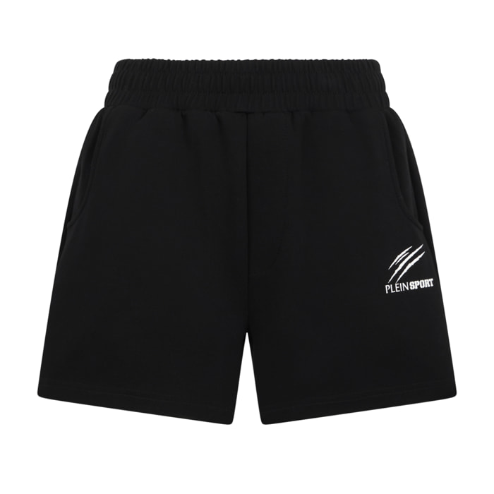 PLEIN SPORT Loose Fit Shorts Icon Scratch
