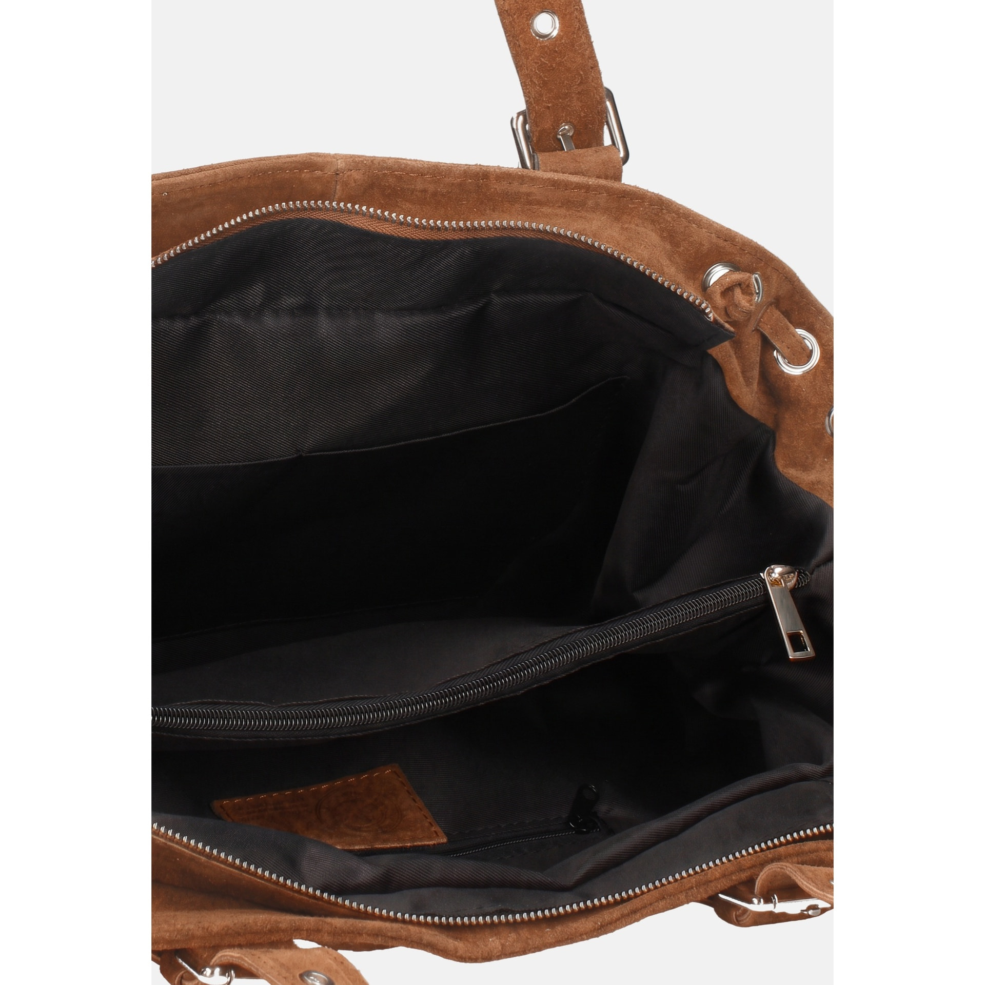 Borsa a mano da donna Made in Italy - Modello Celeste Plus - 100% pelle - 20.0 x 28.5 x 41.0 cm
