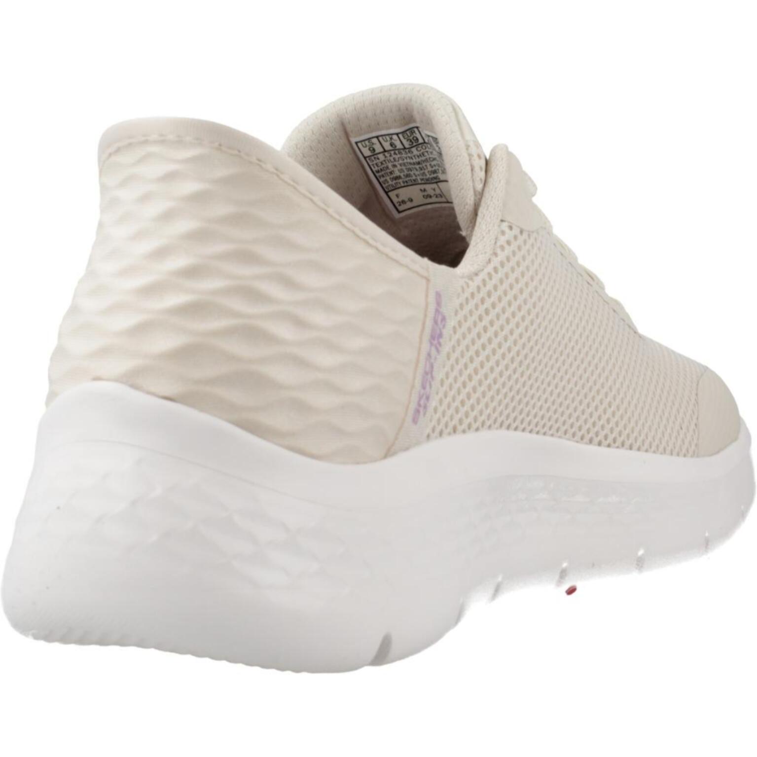 Sneakers De  Mujer Go Walk Flex Grand Entry Beis