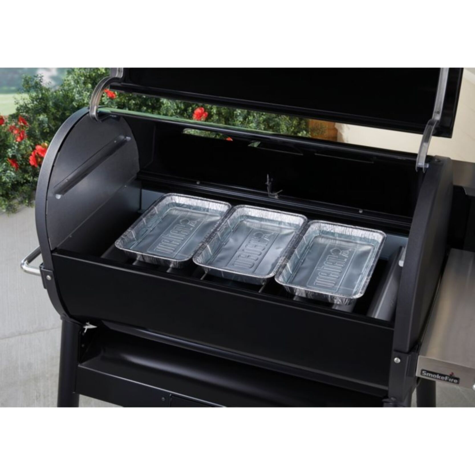 Barquette aluminium WEBER A EAU POUR SMOKEFIRE