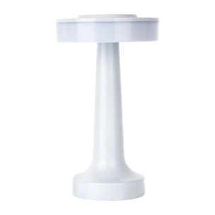 Well Home Lámpara de Mesa LED con control Táctil y batería recargable con 120 lúmenes Ø12x19,5cm