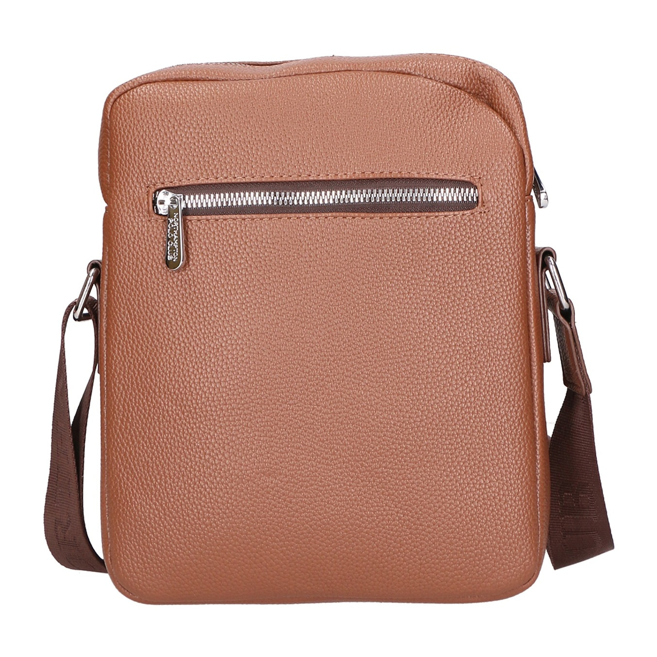 Borsa a tracolla uomo - Modello False - 100% pelle PU - 20.0 x 25.0 x 10.0 cm
