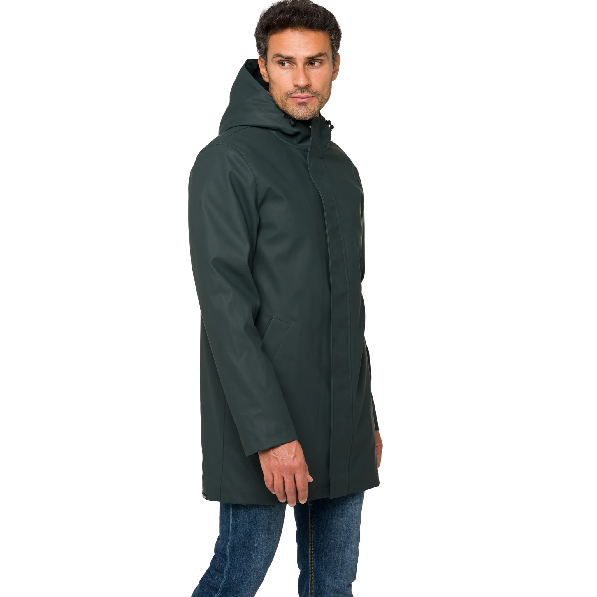 Parka KASHMEER acolchada impermeable Verde oscuro