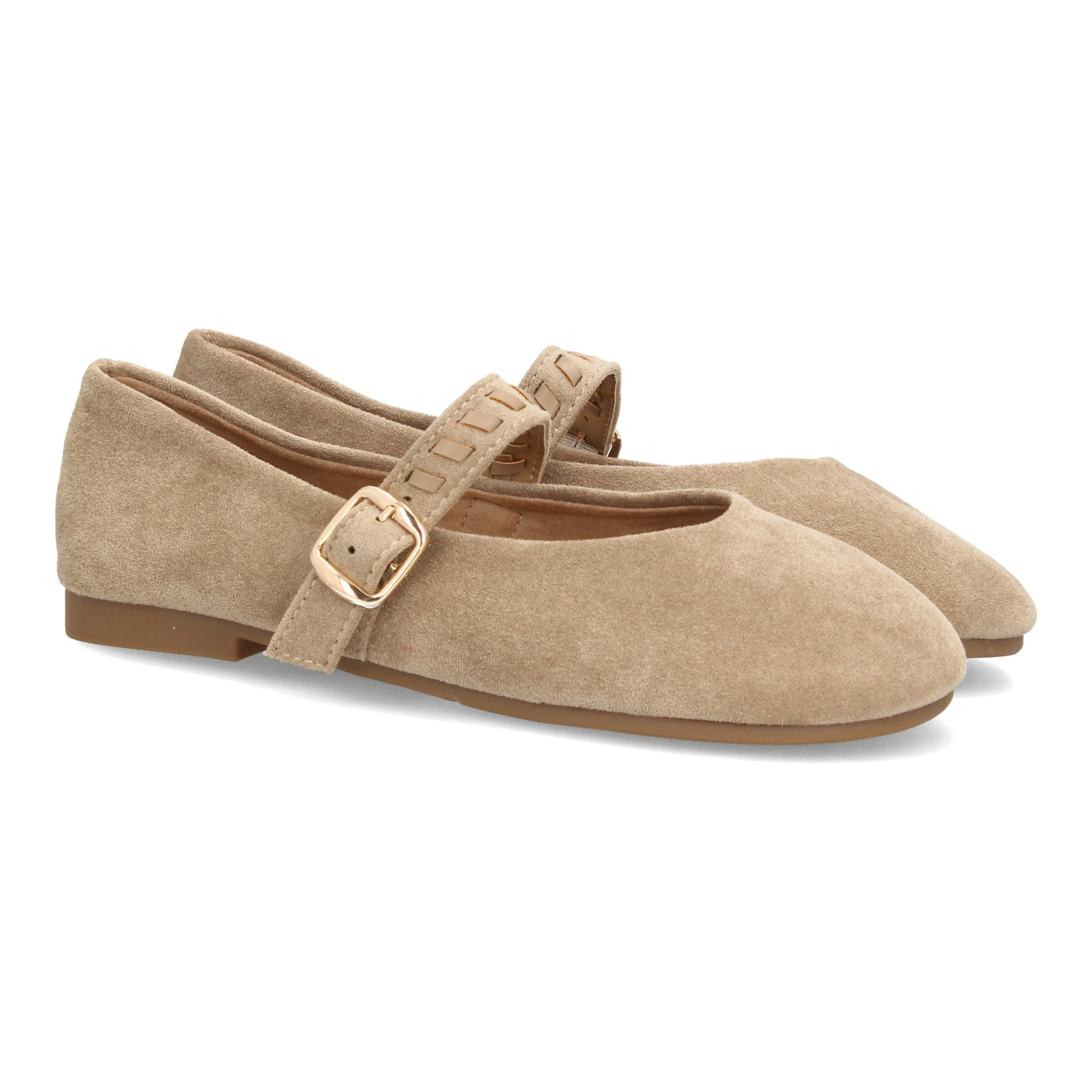 Bailarinas barefoot con hebilla ajustable para mujer
