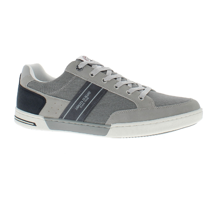 Armata di Mare Scarpe Uomo Sneakers Casual Stringate con Soletta Rimovibile in Memory Foam AMU S24M527 Grey