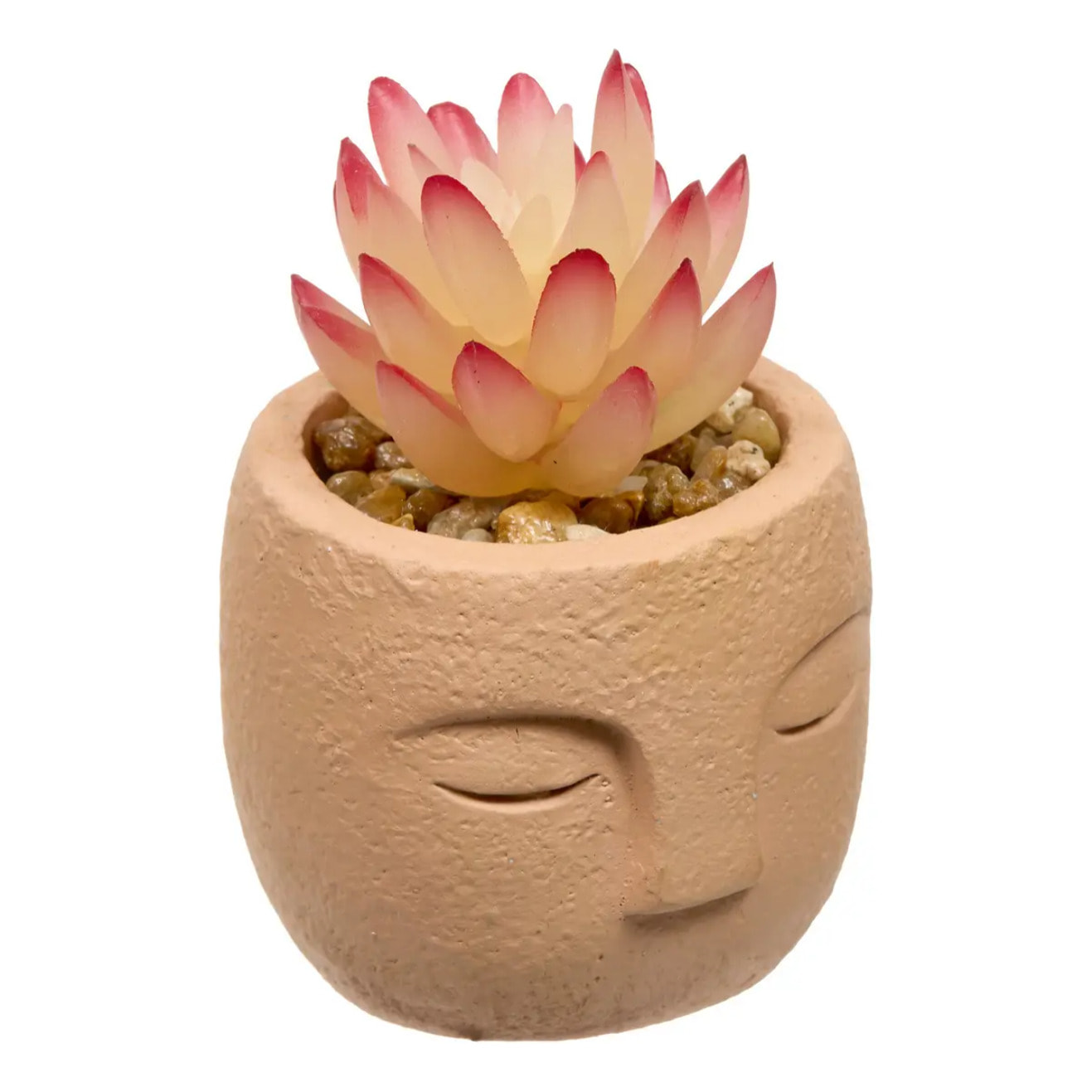 Plante artificielle Teri 9 cm avec Pot visage
