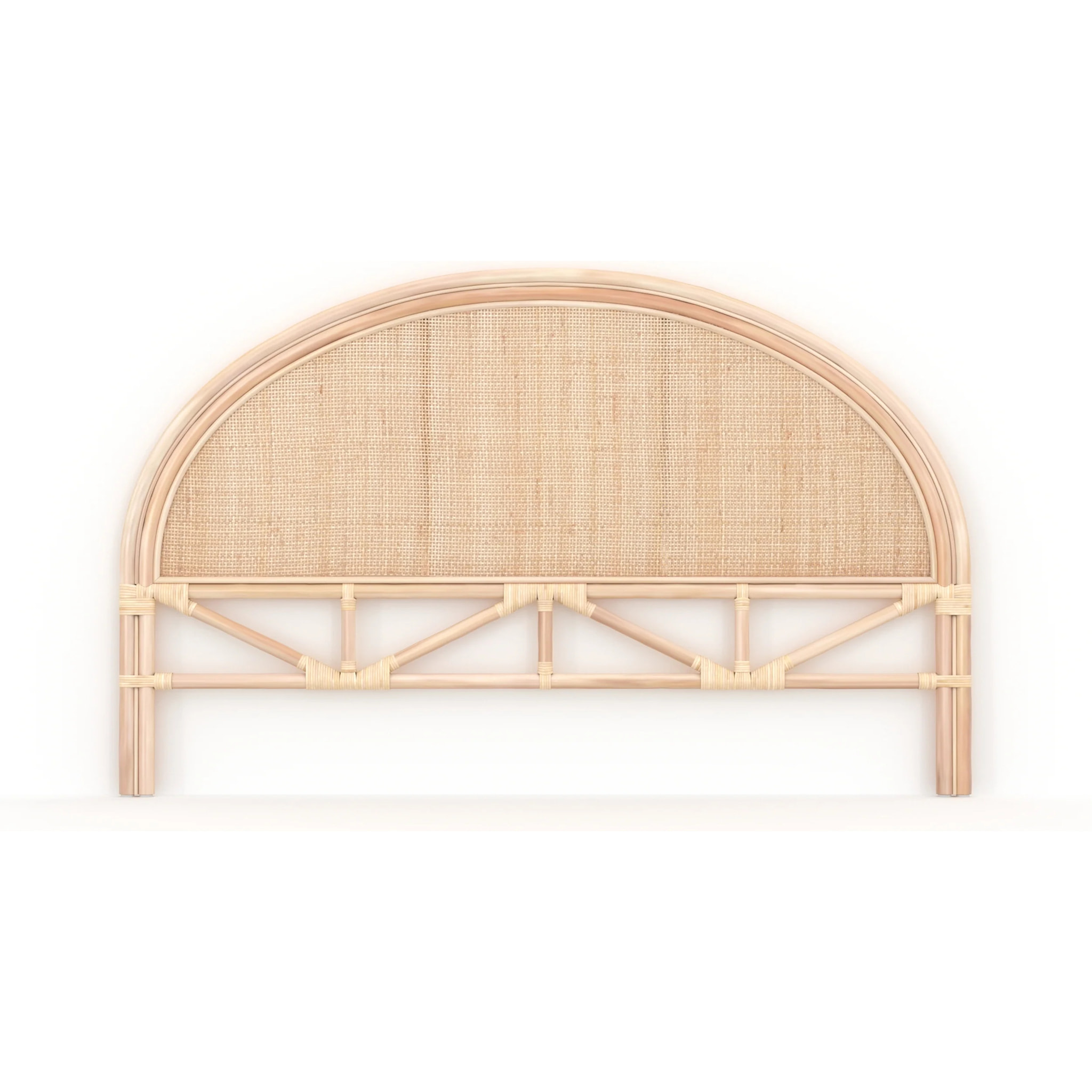 Tête de lit en rotin naturel 160 cm - Madya