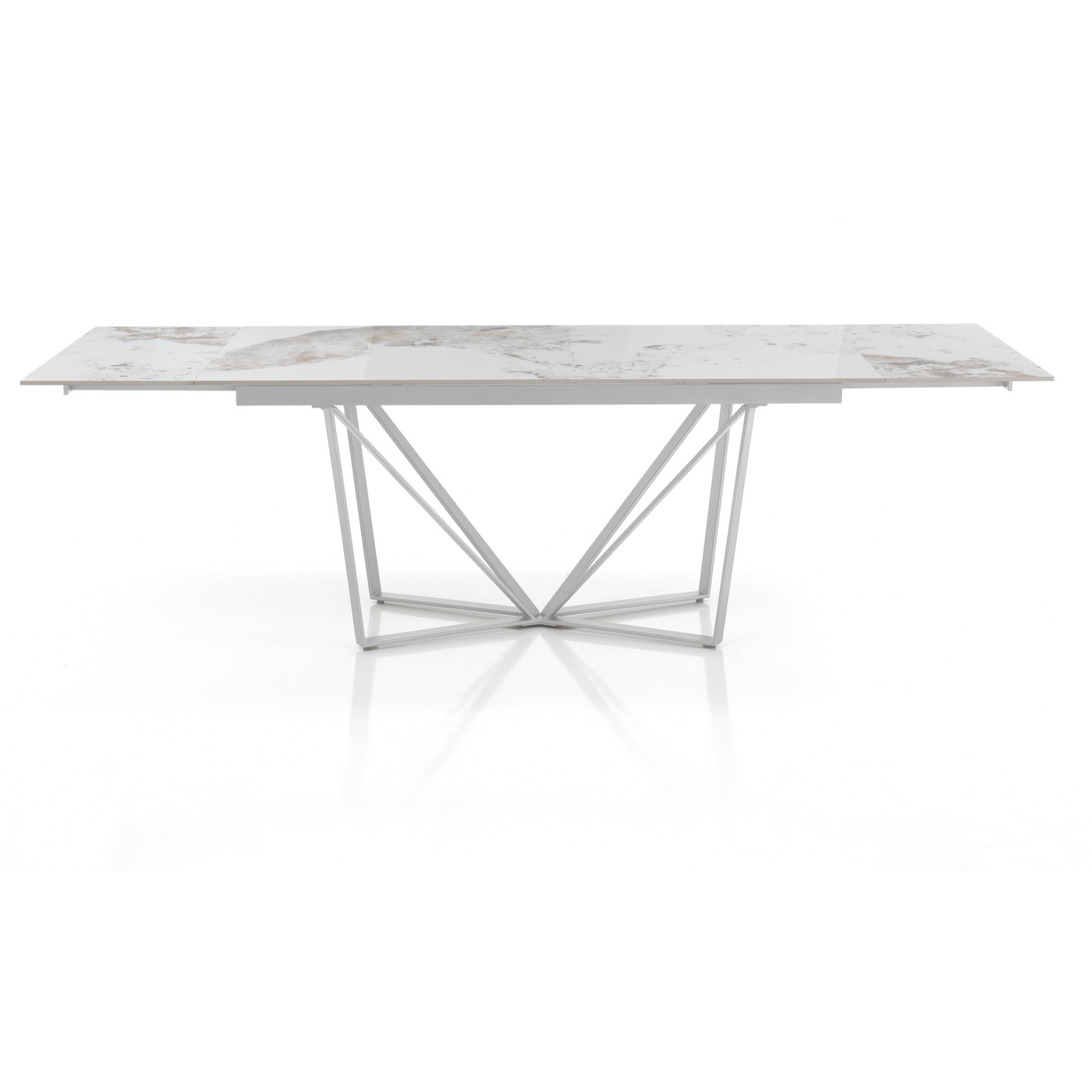 Tomasucci Table extensible SPINNE ONICE MARBRE