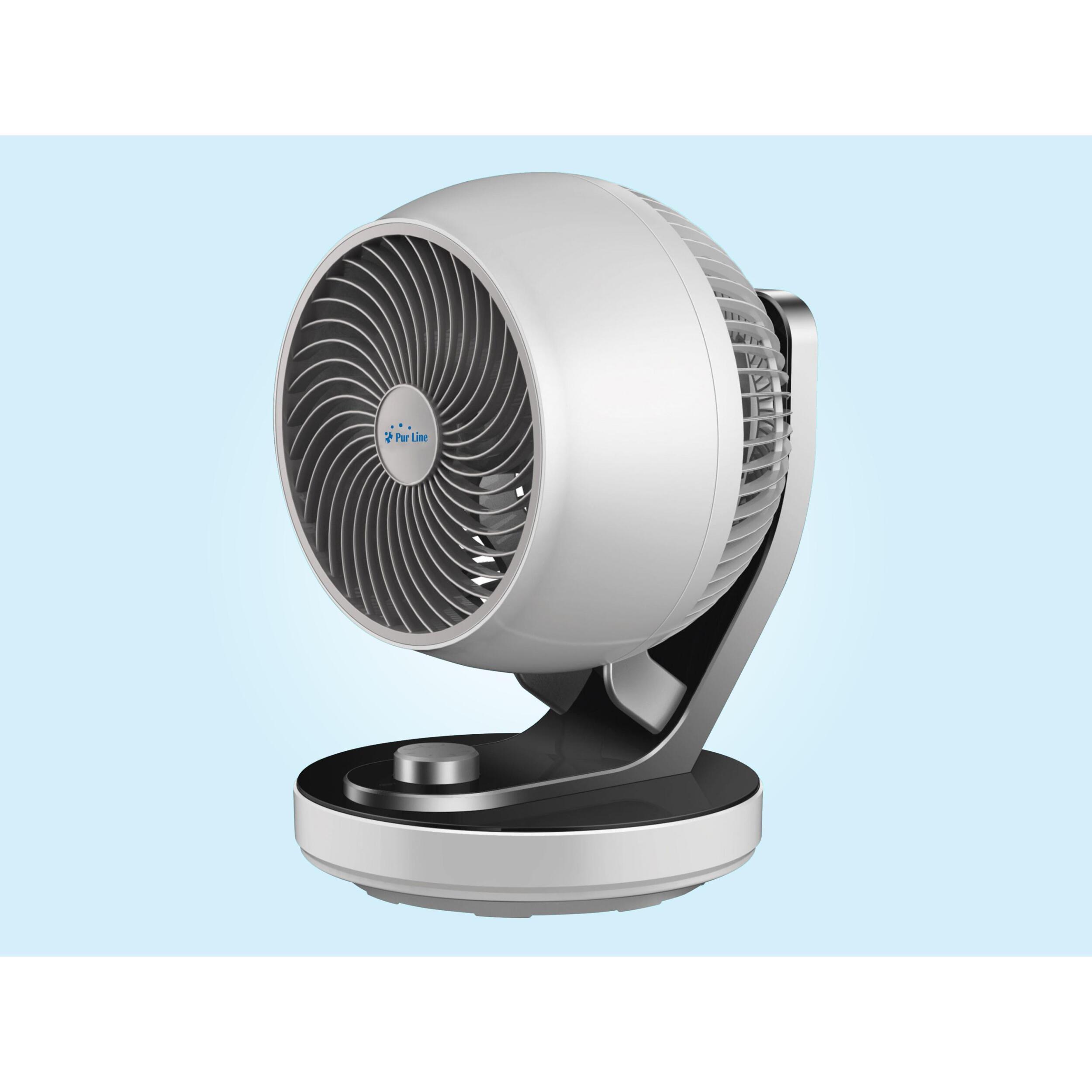 Ventilador de sobremesa 60W con 3 velocidades e inclinación regulable VENTY TA 60 PURLINE