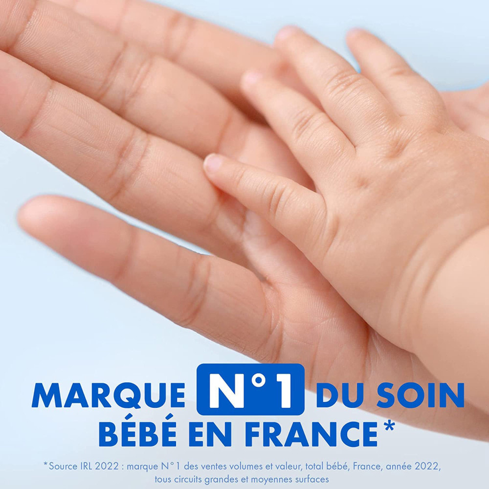 Lot de 6 - Mixa Bébé Gel très doux 2 en 1 corps et cheveux 750ml