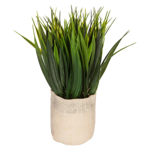 Plante artificielle "Factory" - jute - H25 cm